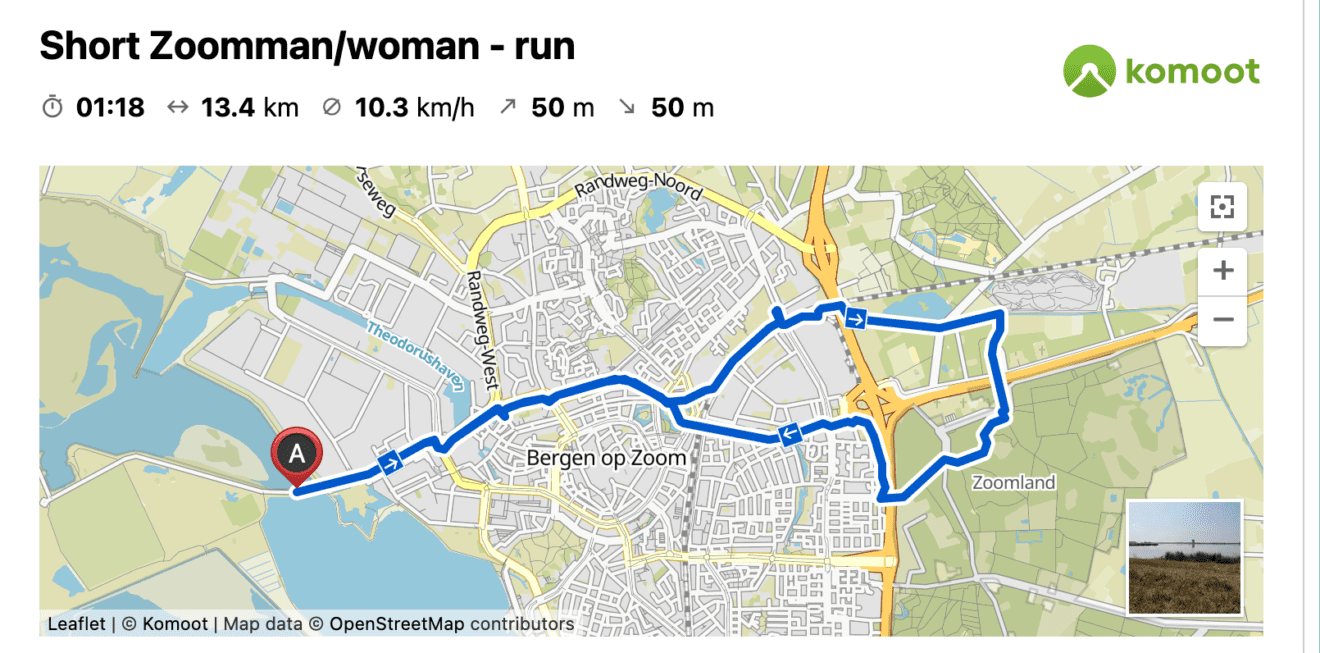 Routes Zoomman/woman