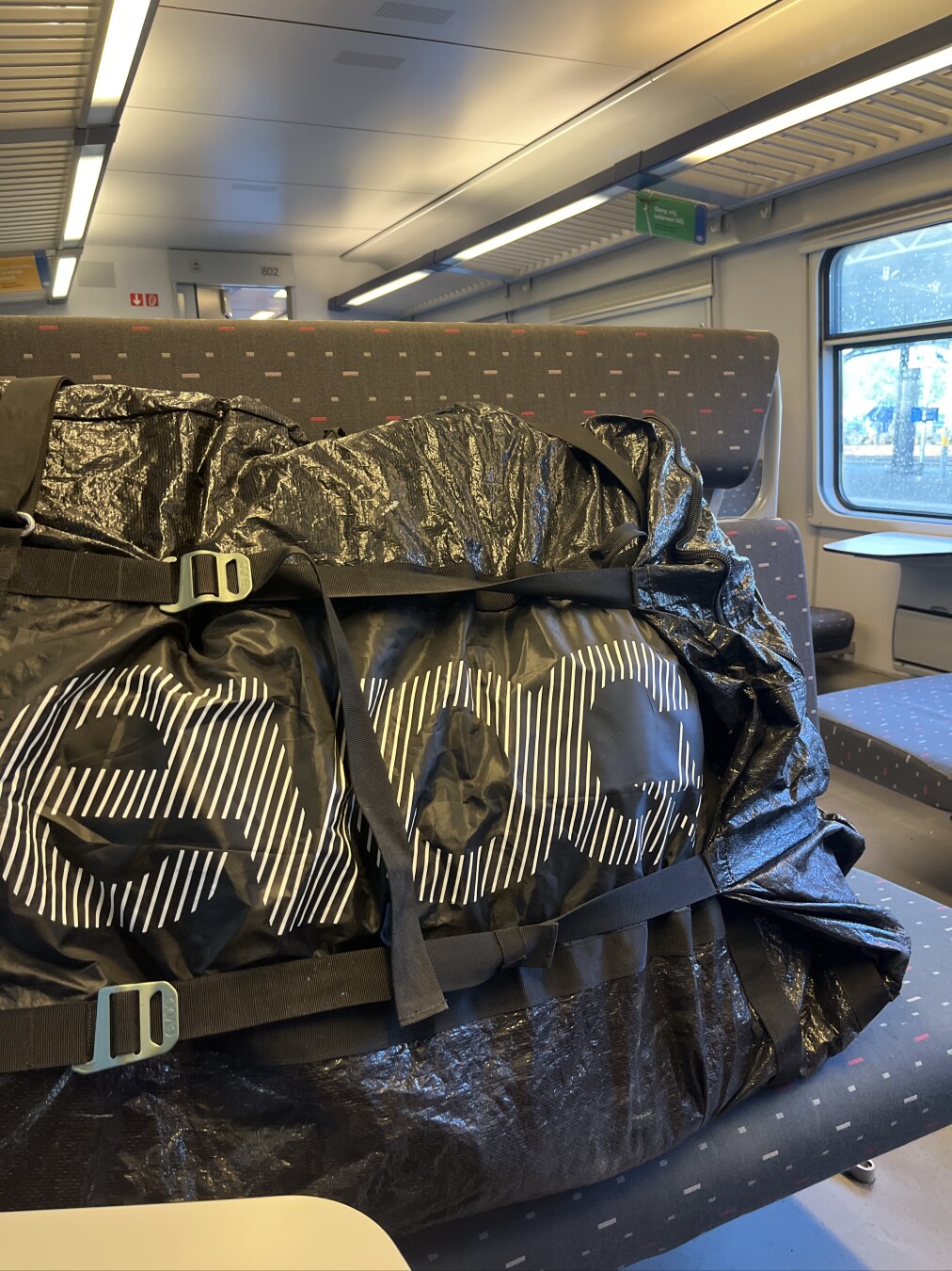 Vraiment en route pour Bayman.  #train #treinleven #triathlon