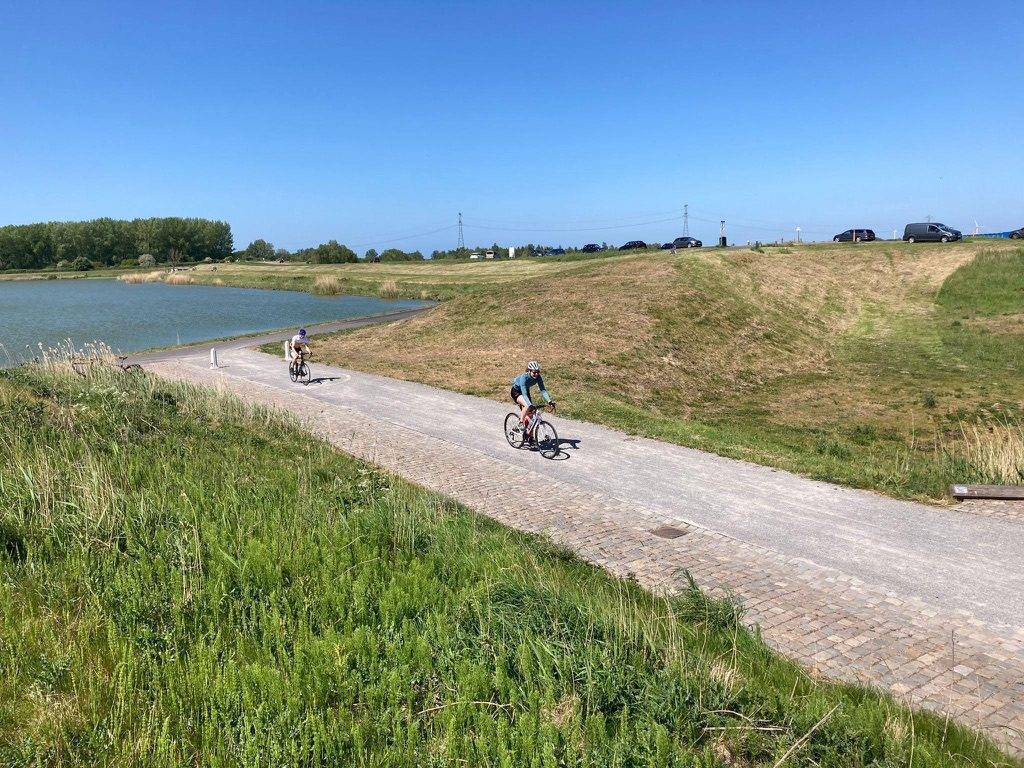 Fietsen vanaf de Waterschans